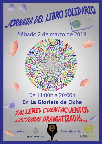 cartel jornada libro solidario 2019